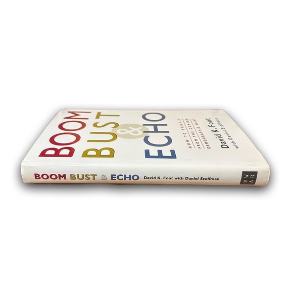 ⚡️3/$24⚡️Boom, bust & echo: How to profit from the coming demographic shift - Picture 2 of 3